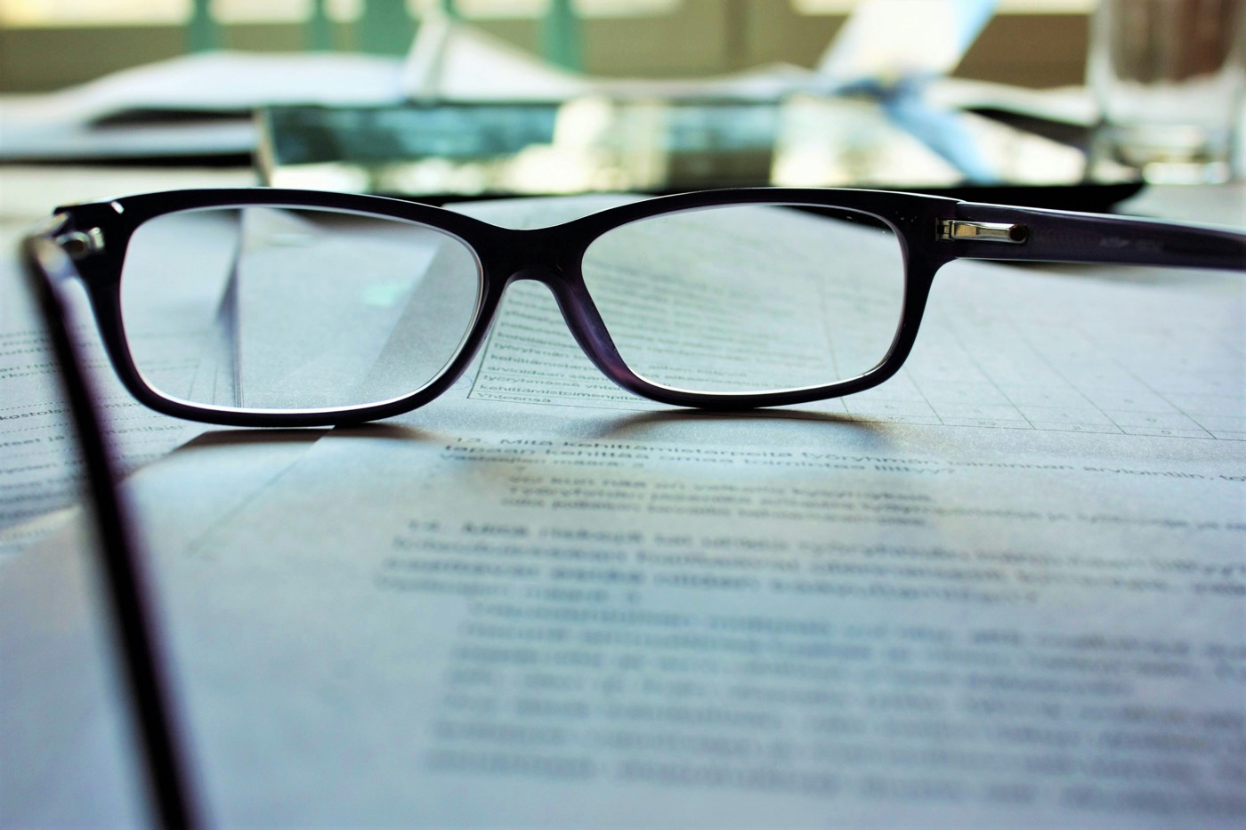 Reviewing a short online screener questionnaire